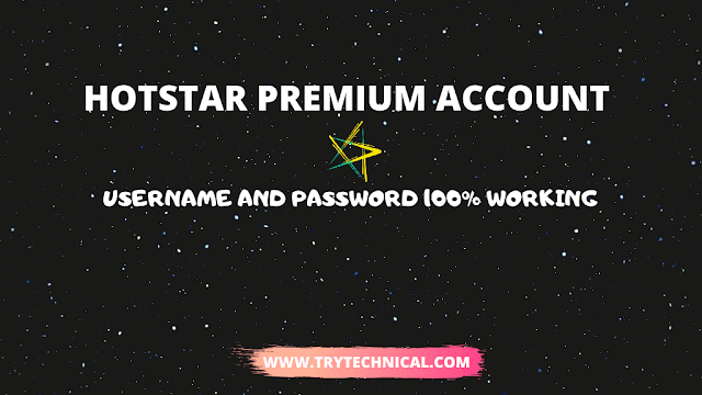 Hotstar Premium Account
