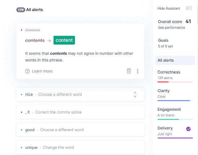 free grammarly premium cookie