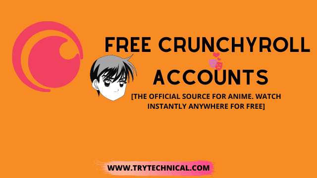 Free CrunchyRoll Accounts