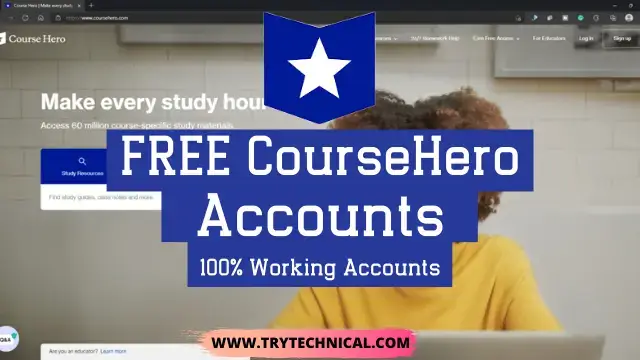 FREE CourseHero Accounts