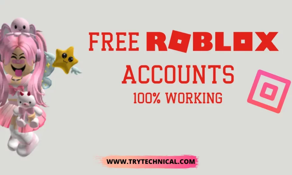 FREE Roblox Accounts