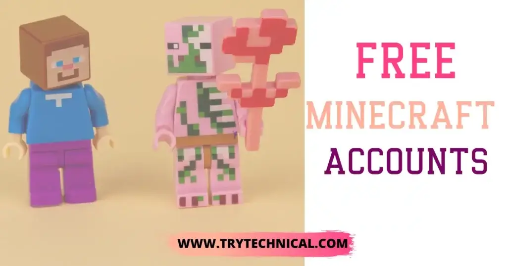 Free Minecraft Accounts and Passwords