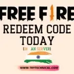 Garena Free Fire Redeem Code Today Indian Server