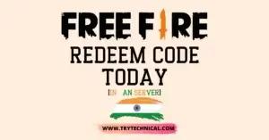 Garena Free Fire Redeem Code Today Indian Server