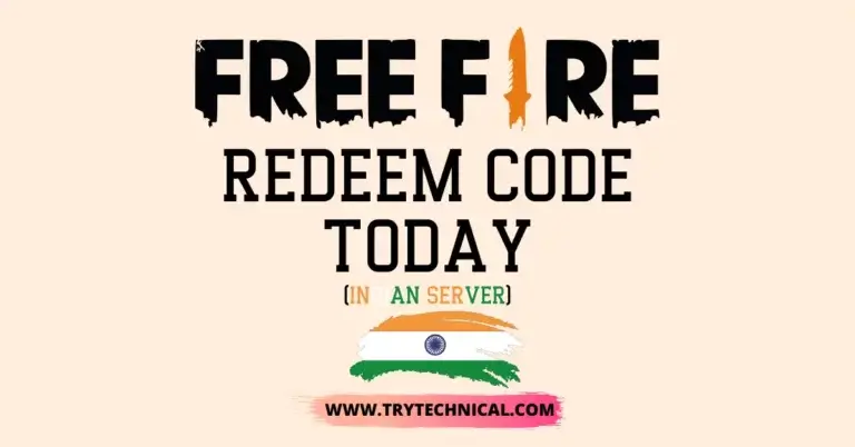 Garena Free Fire Redeem Code Today Indian Server