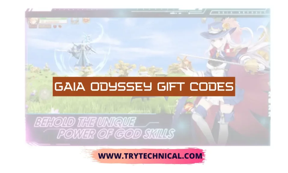 Gaia Odyssey Codes