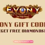 Evony Gift Codes