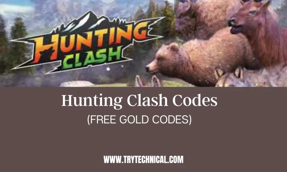 hunting clash codes