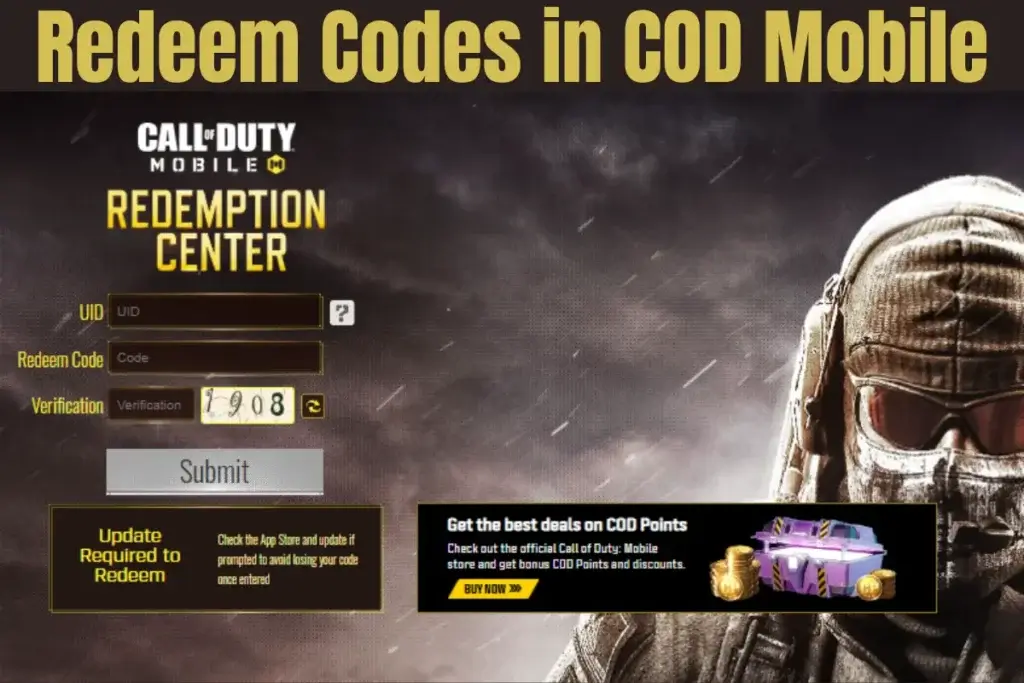 CODM redeem code today for free rewards in Call of Duty Mobile