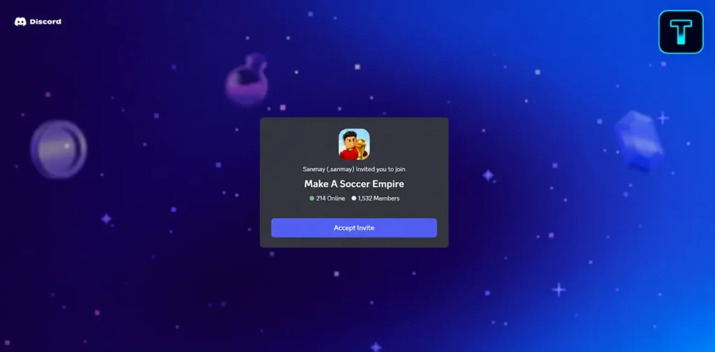Make a Soccer Empire Discord server