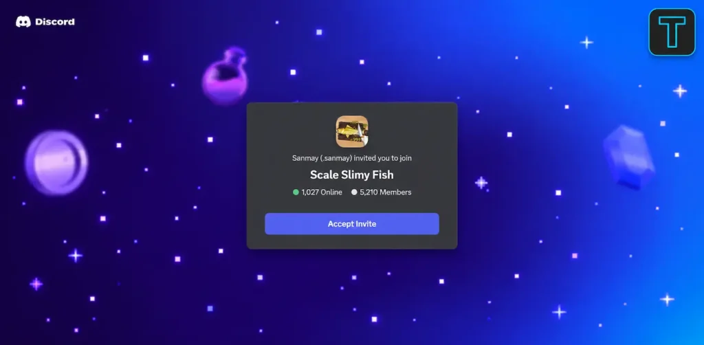 Scale Slimy Fish Discord server